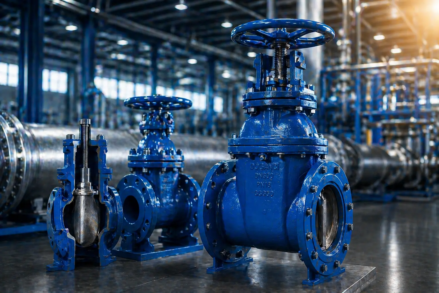 Sürgülü Vana (Gate Valve) Teknolojisi ve Ağır Sanayi
